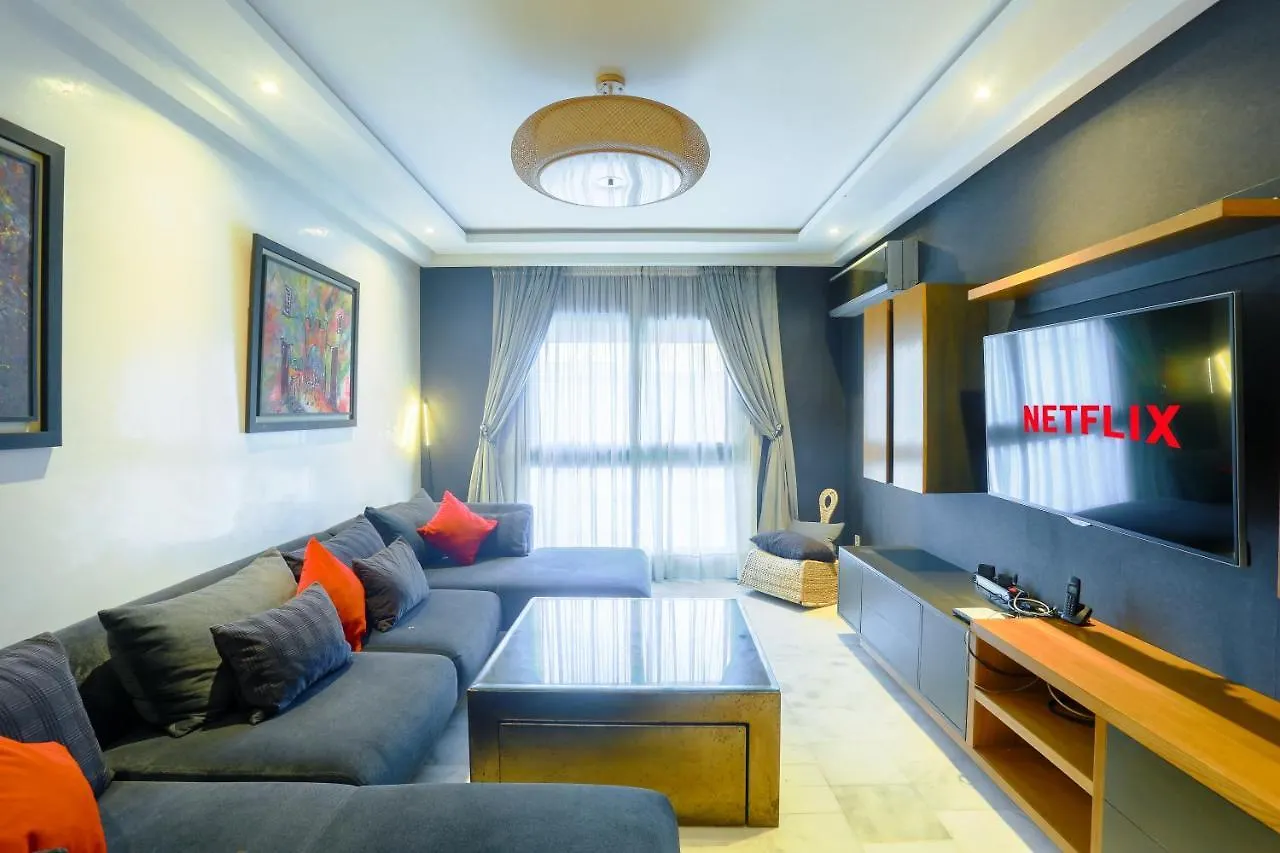 Apartment Racine Spacious 2 Bedrooms Near Twin Center#Freewifi#Freeparking Casablanca